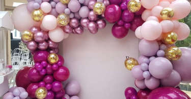 украсить шарами