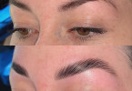Claudia Odey brow lamination before and after 6