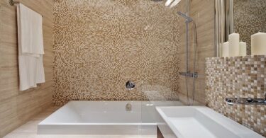 Как использовать плитку мозаику в интерьере